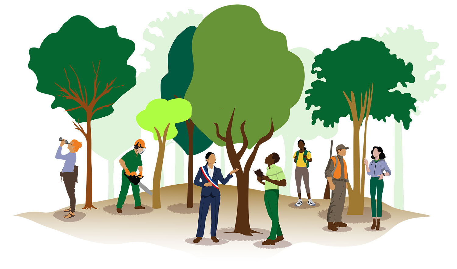 Les acteurs de la gestion de la forêt Les acteurs de la gestion de la forêt